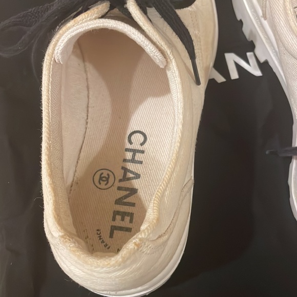 Vintage Chanel canvas sneakers, 35 - Picture 6 of 9